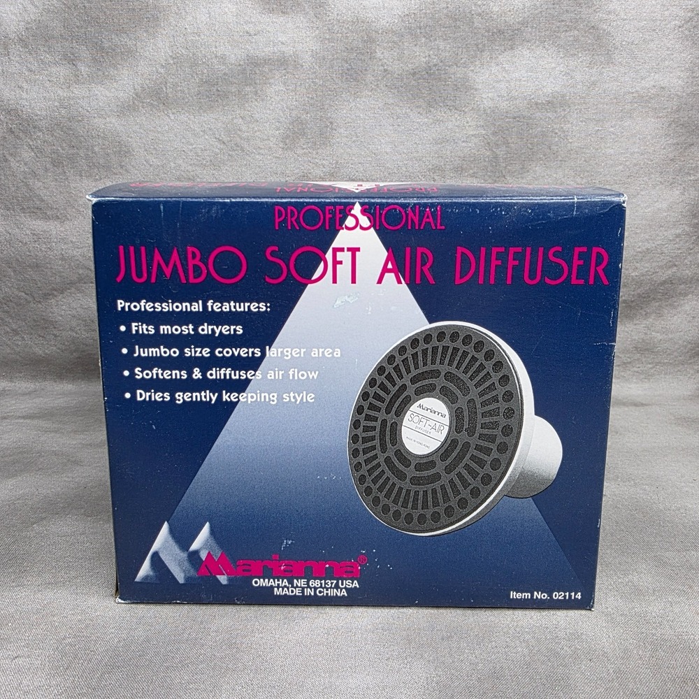 Marianna Professional Soft Air Diffuser #02115 for Hair Dryers